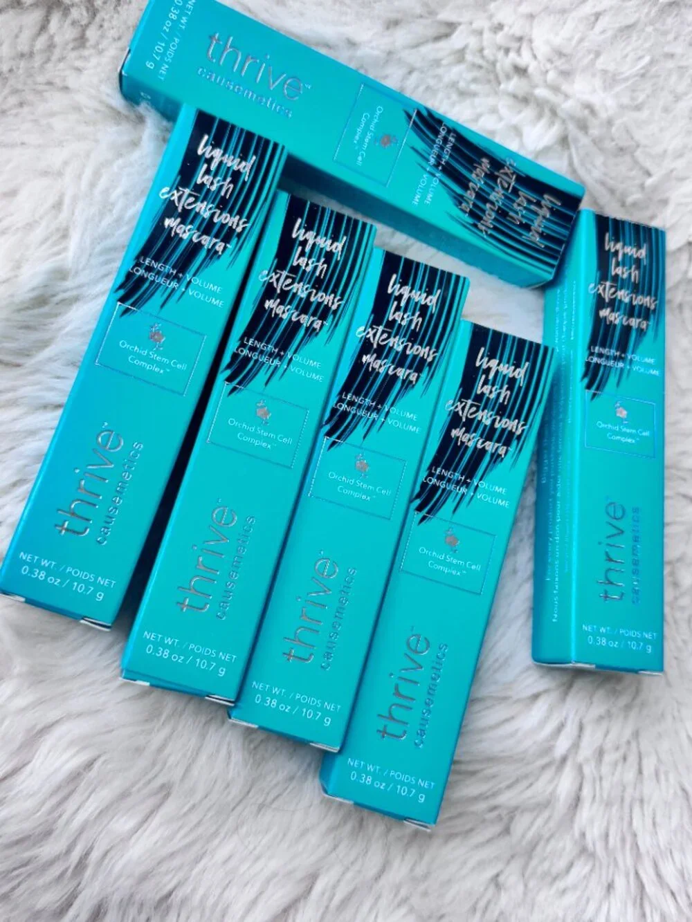 6pack  New Mascara Thrive causemetics Liquid lash